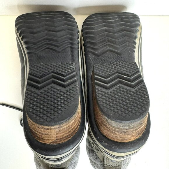 SOREL Slimpack III Quarry Boots Womens 6.5 Waterproof Leather Winter NL3810-052 - Picture 10 of 11